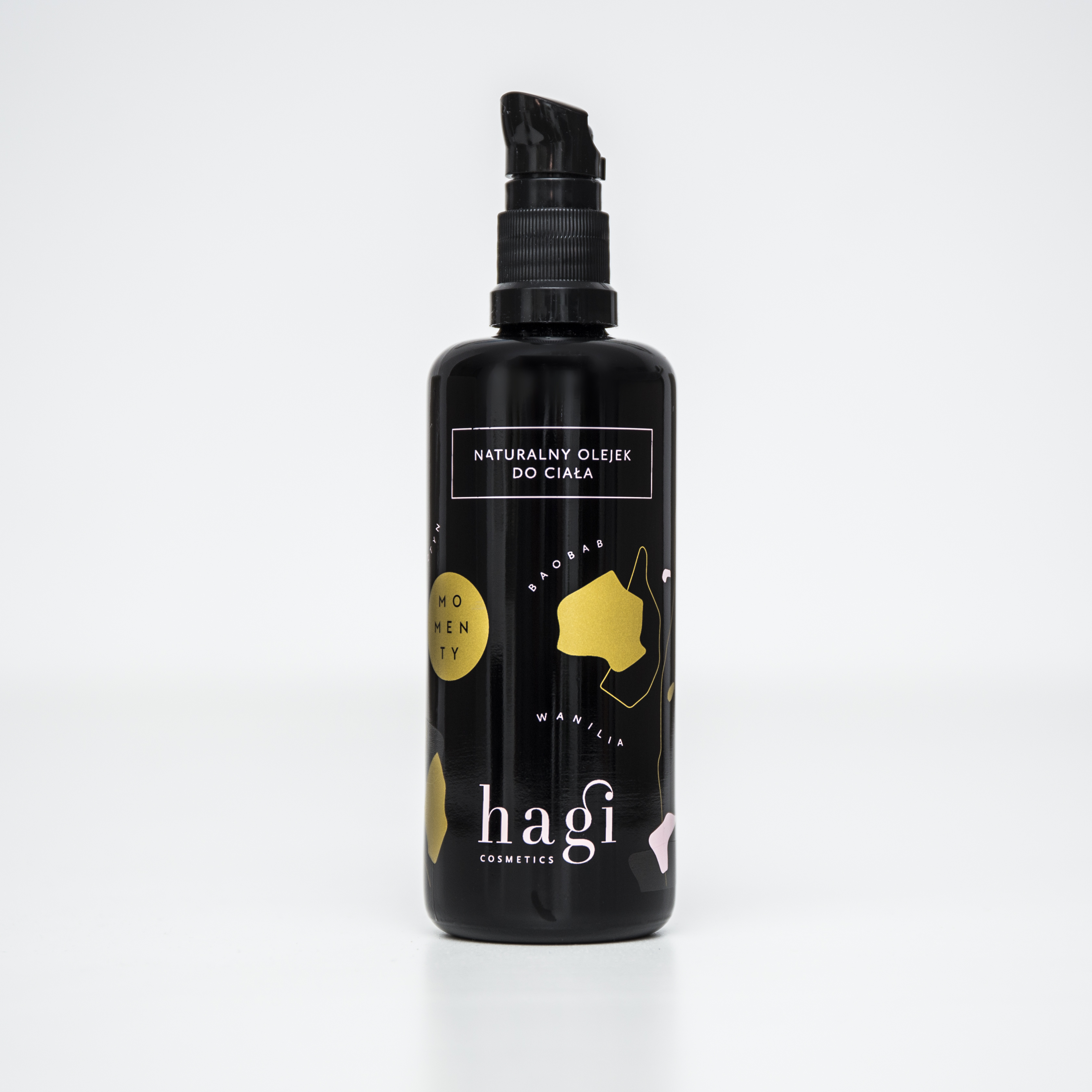Hagi Momenty naturalny olejek do ciała z ekstraktem z bursztynu i olejem z baobabu, 100 ml