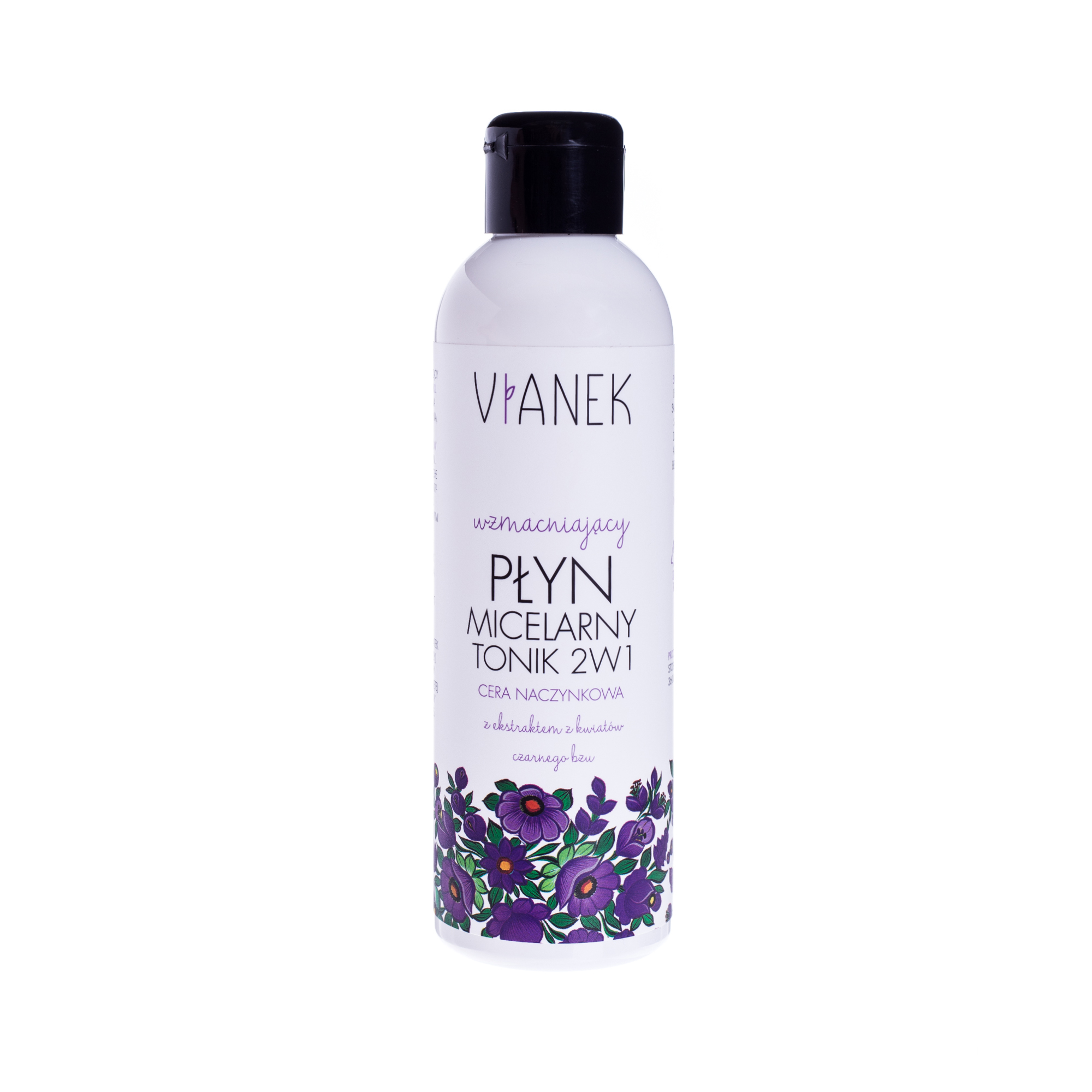 Vianek, wzmacniający płyn micelarny, tonik 2w1, 200 ml