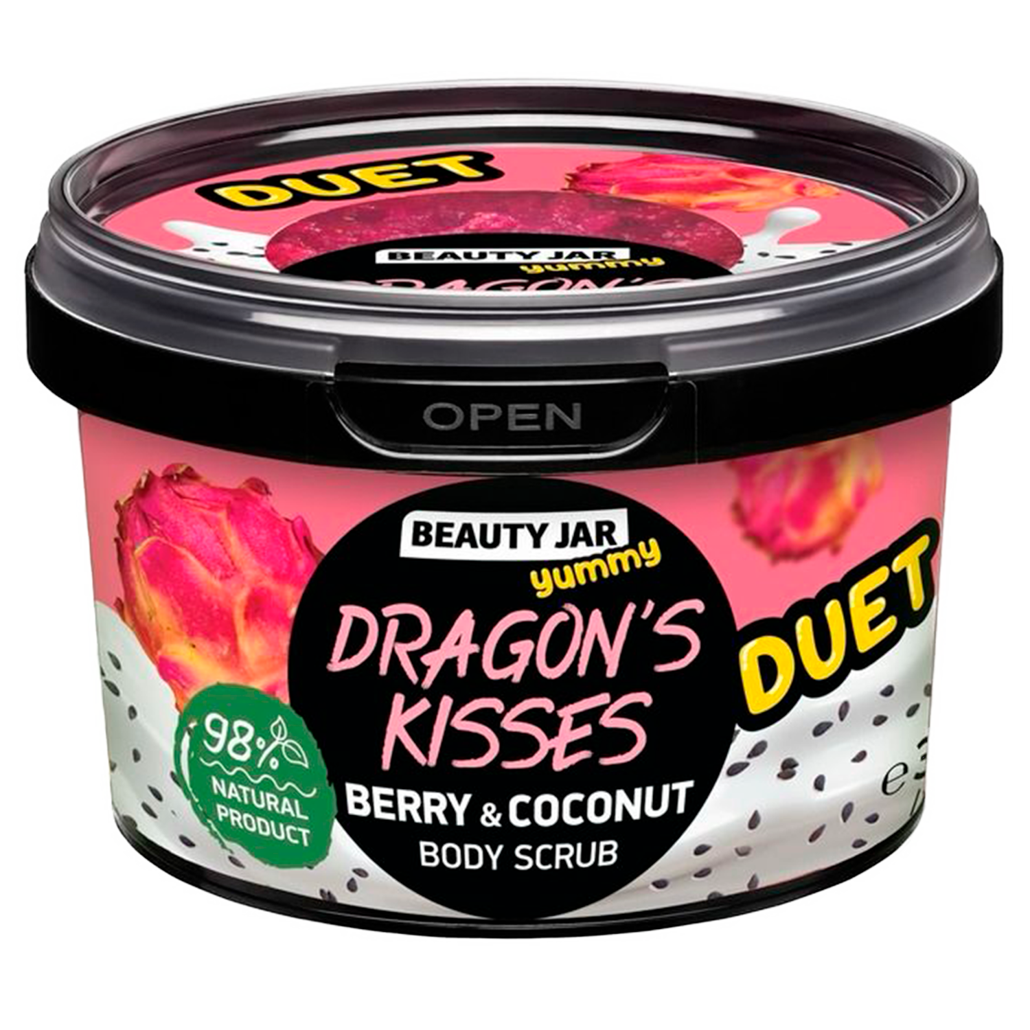 Beauty Jar Dragon's Kisses peeling do ciała, 360 g