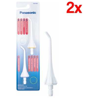 Oryginalna końcówka do irygatora PANASONIC EW 0950 (2 szt.) (Czyści płytkę nazębną)