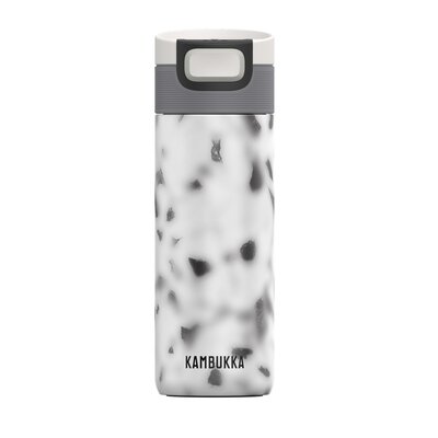 Kubek termiczny KAMBUKKA Etna Foggy Terrazzo Biało-szary 500 ml
