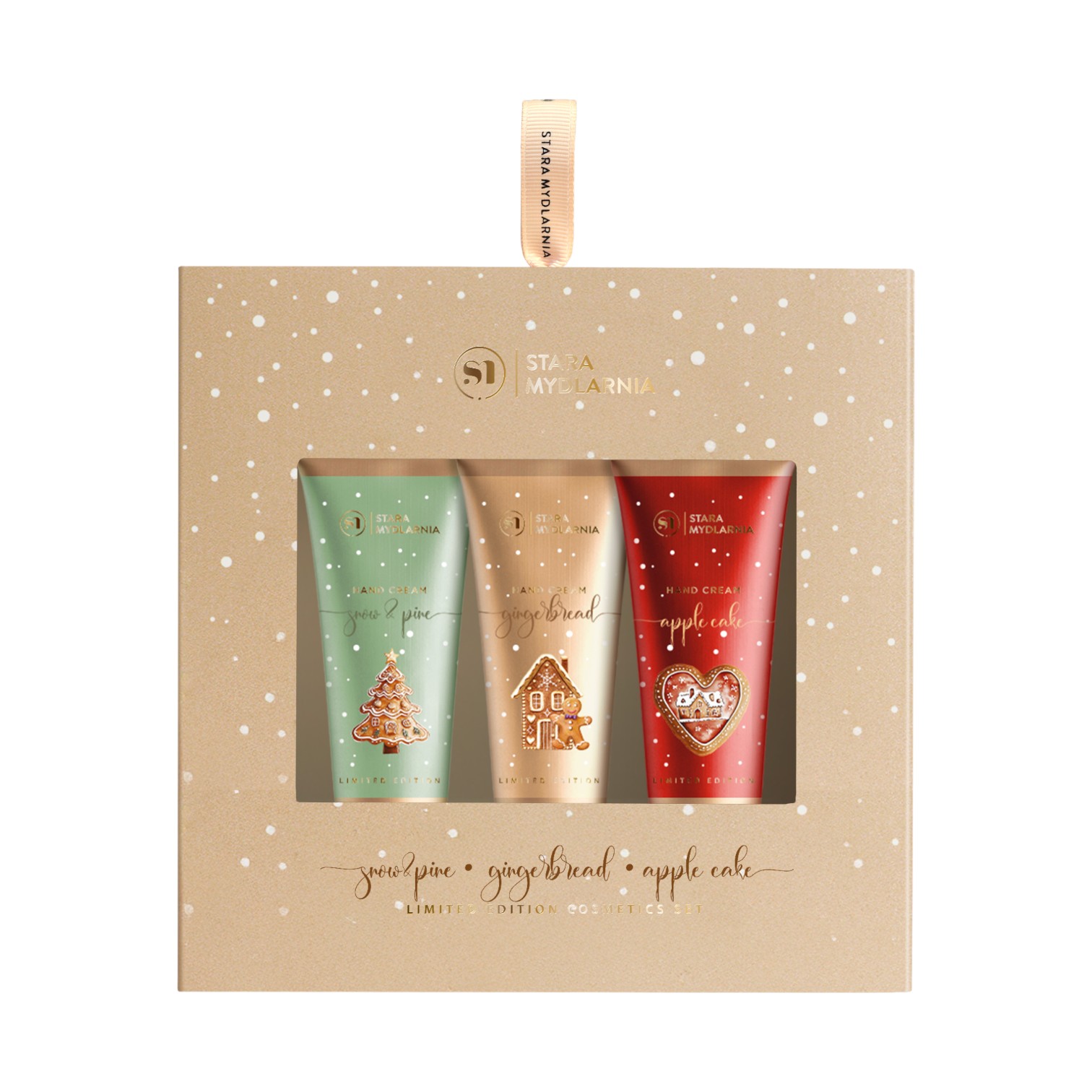 Stara Mydlarnia zestaw: krem do rąk, 3x30 ml