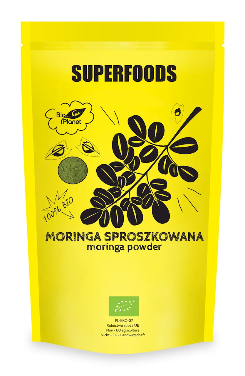 Moringa sproszkowana BIO 150g (Bio Planet)