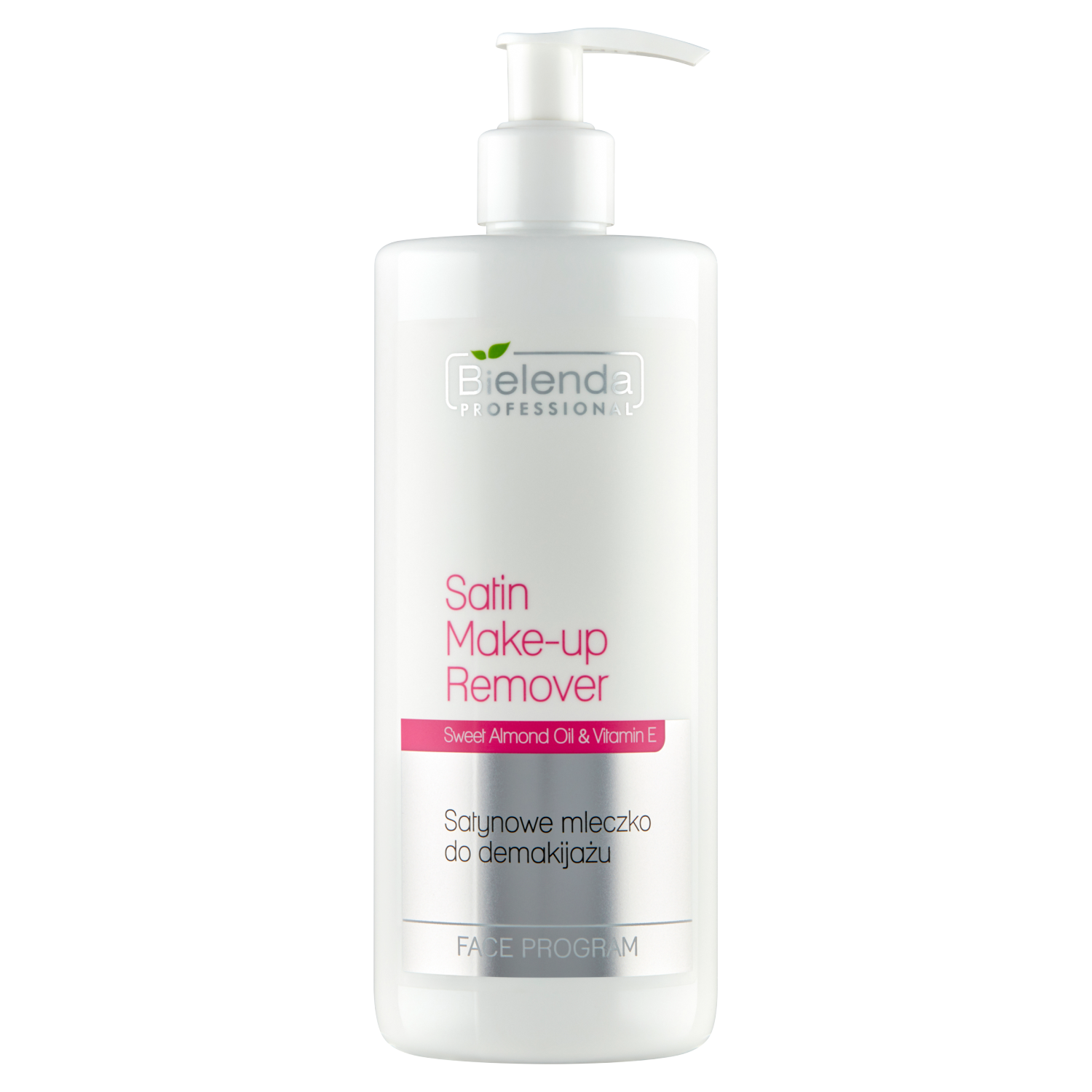 Bielenda Professional satynowe mleczko do demakijażu twarzy, 500 ml
