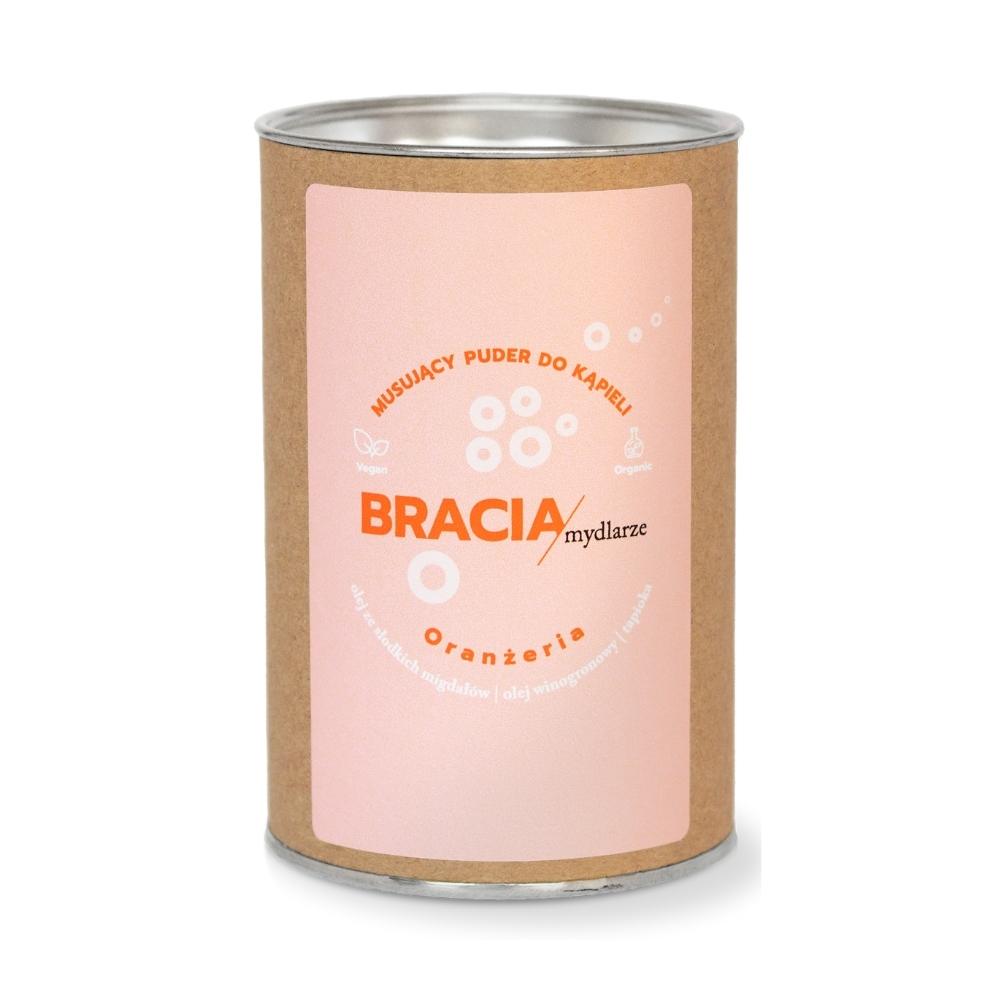 Bracia Mydlarze musujący puder do kąpieli oranżeria, 300 g