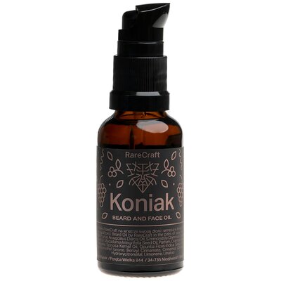 Olejek do brody RARECRAFT Koniak 30 ml