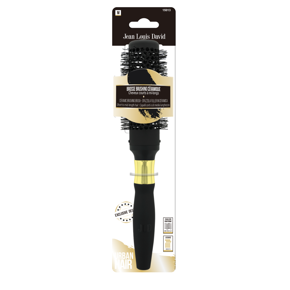 Jean Louis David okrągła ceramiczna szczotka do stylizacji włosów, 1 szt.