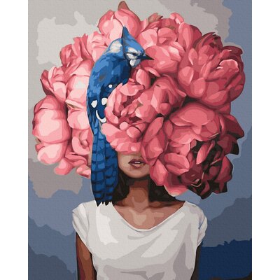 Malowanie po numerach TWOJE HOBBY Piwonie Amy Judd GX31826
