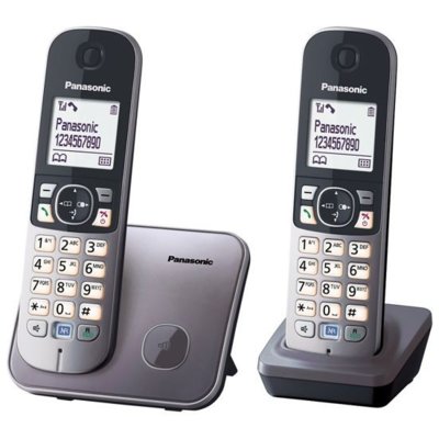 Zestaw telefonów PANASONIC KX-TG6812PDM