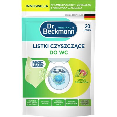 Listki do wc DR BECKMANN Magic Leaves Citrus Sensation (20 sztuk)