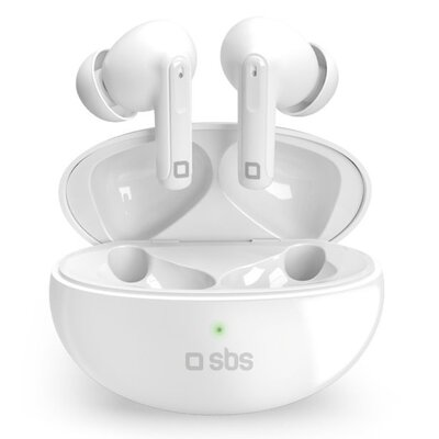 Słuchawki dokanałowe SBS Q-Pro ANC Biały