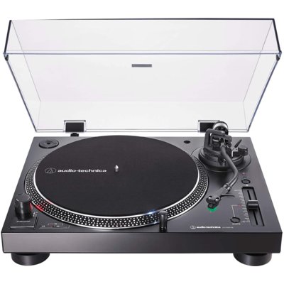 Gramofon AUDIO-TECHNICA AT-LP120XBT-USB Czarny, Manualny, Napęd bezpośredni, BT, USB, Prędkość 33 1/3, 45 obr./min