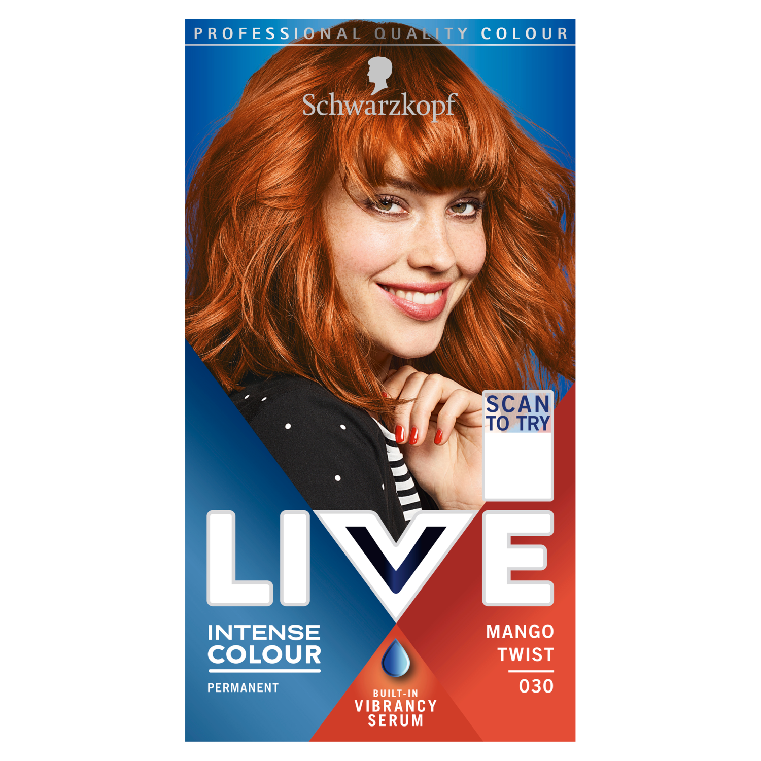 Live Intense Colour farba do włosów 030 mango twist, 1 szt.