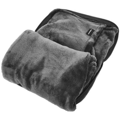 Koc piknikowy CABEAU Fold'n Go Czarny (150 x 90 cm)