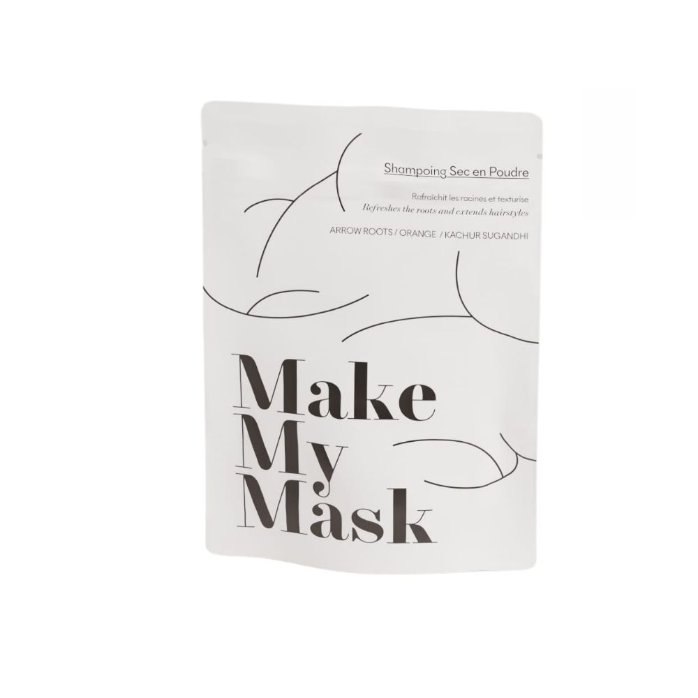 MakeMyMask uzupełnienie suchego szamponu w proszku, 10 g