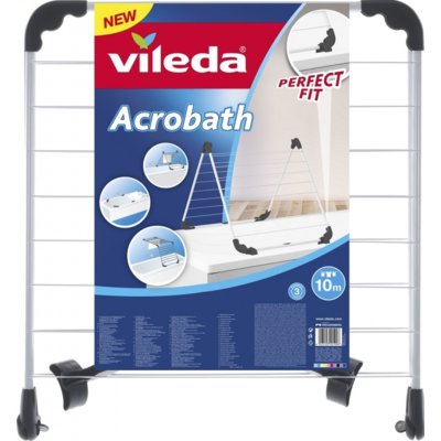 Suszarka na pranie VILEDA Acrobath Czarno-biały