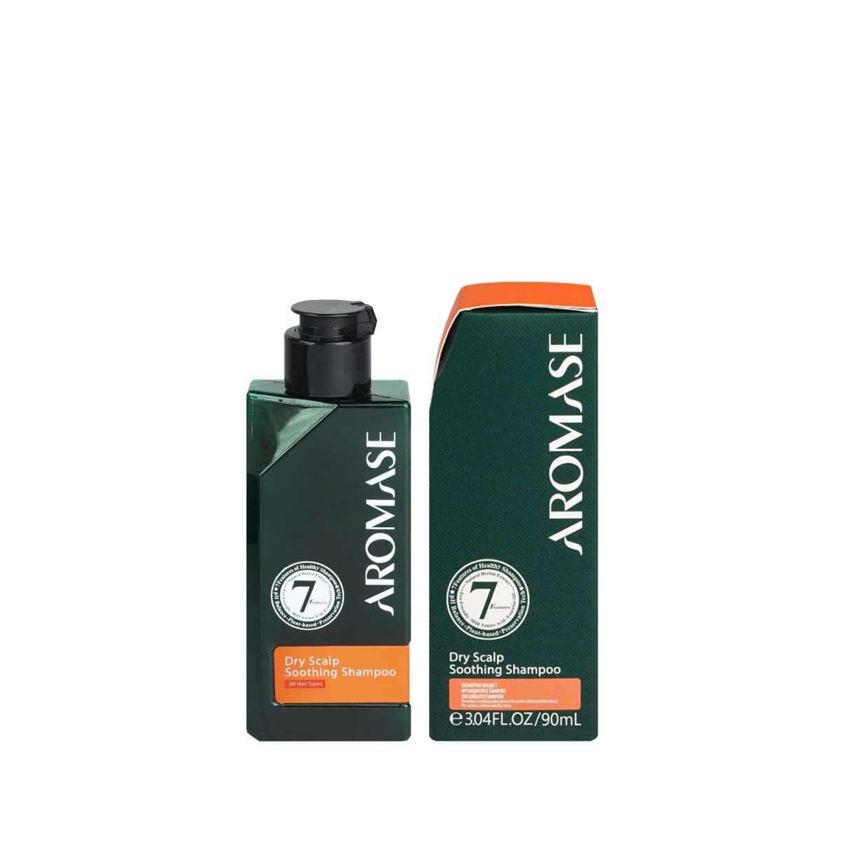 Aromase Dry Scalp Smoothing szampon kojący do suchej i wrażliwej skóry głowy, 90 ml