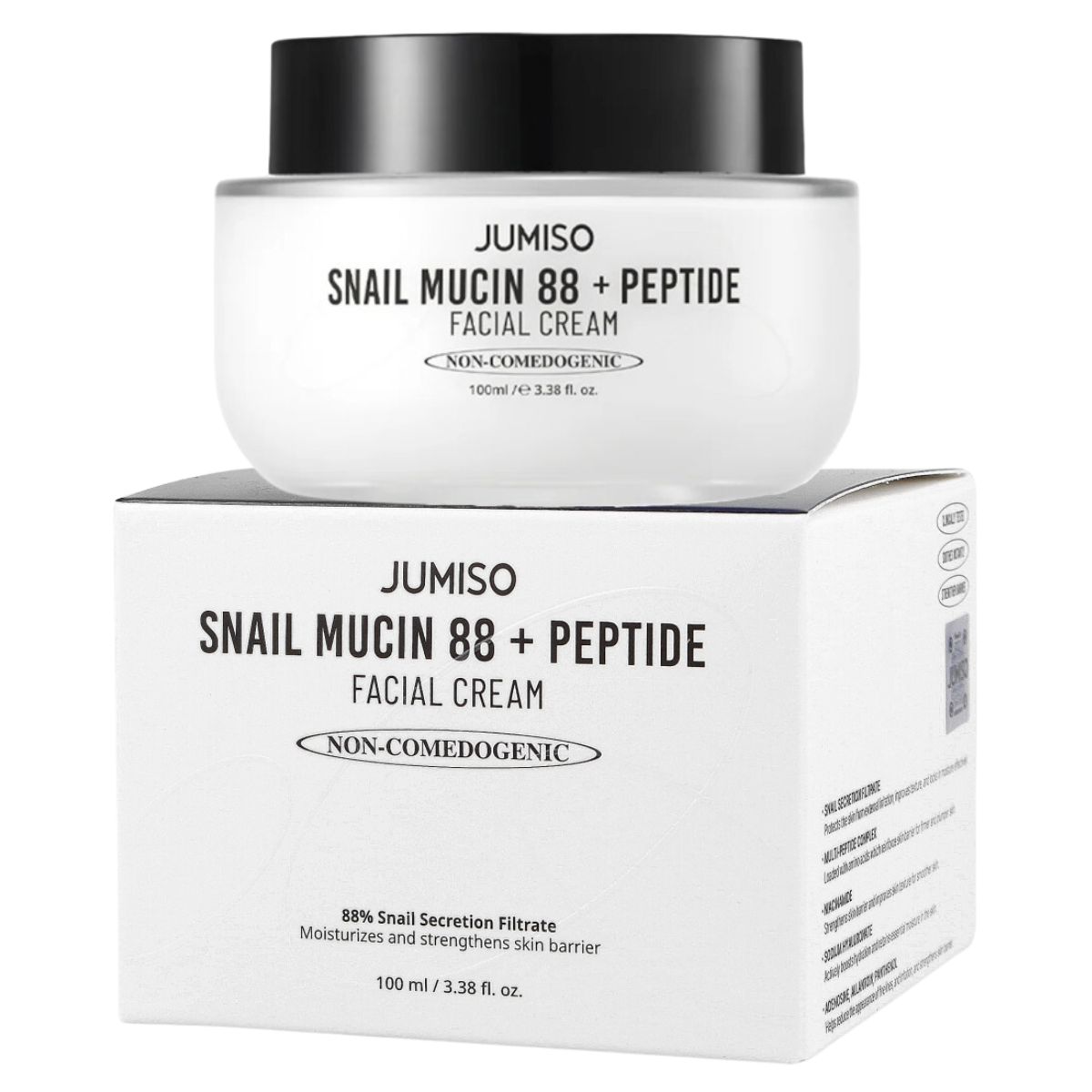 Jumiso Snail Mucin 88 + Peptide regenerujący krem do twarzy, 100 ml