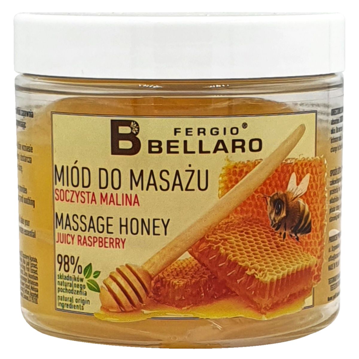 Fergio Bellaro Malina miód do masażu ciała, 160 g