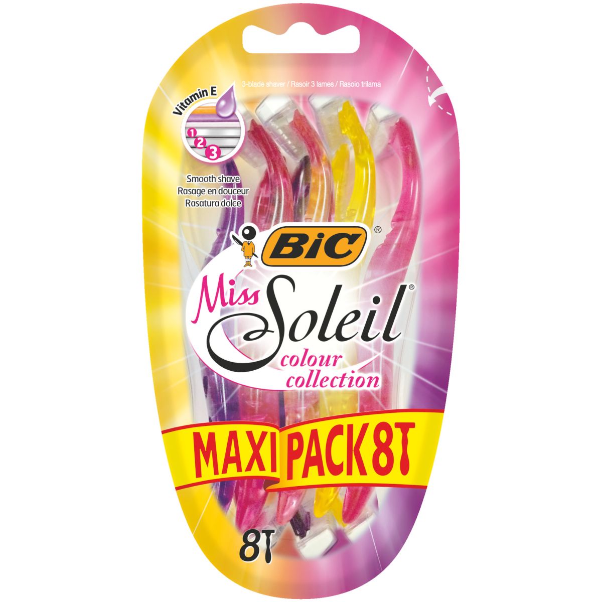 BIC Miss Soleil maszynki do golenia, 8 szt./1 opak.