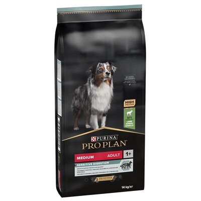 Karma dla psa PURINA Pro Plan Medium Sensitive Digestion Jagnięcina 14 kg