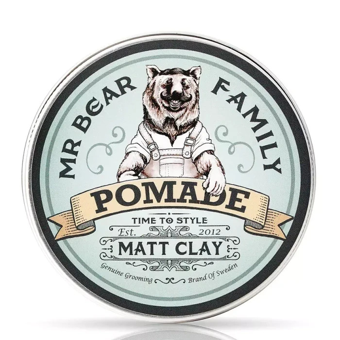 Mr Bear Family Matt Clay pomada do włosów, 100 ml