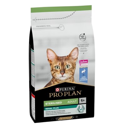 Karma dla kota PURINA Pro Plan Sterilised Renal Plus Królik 1.5 kg
