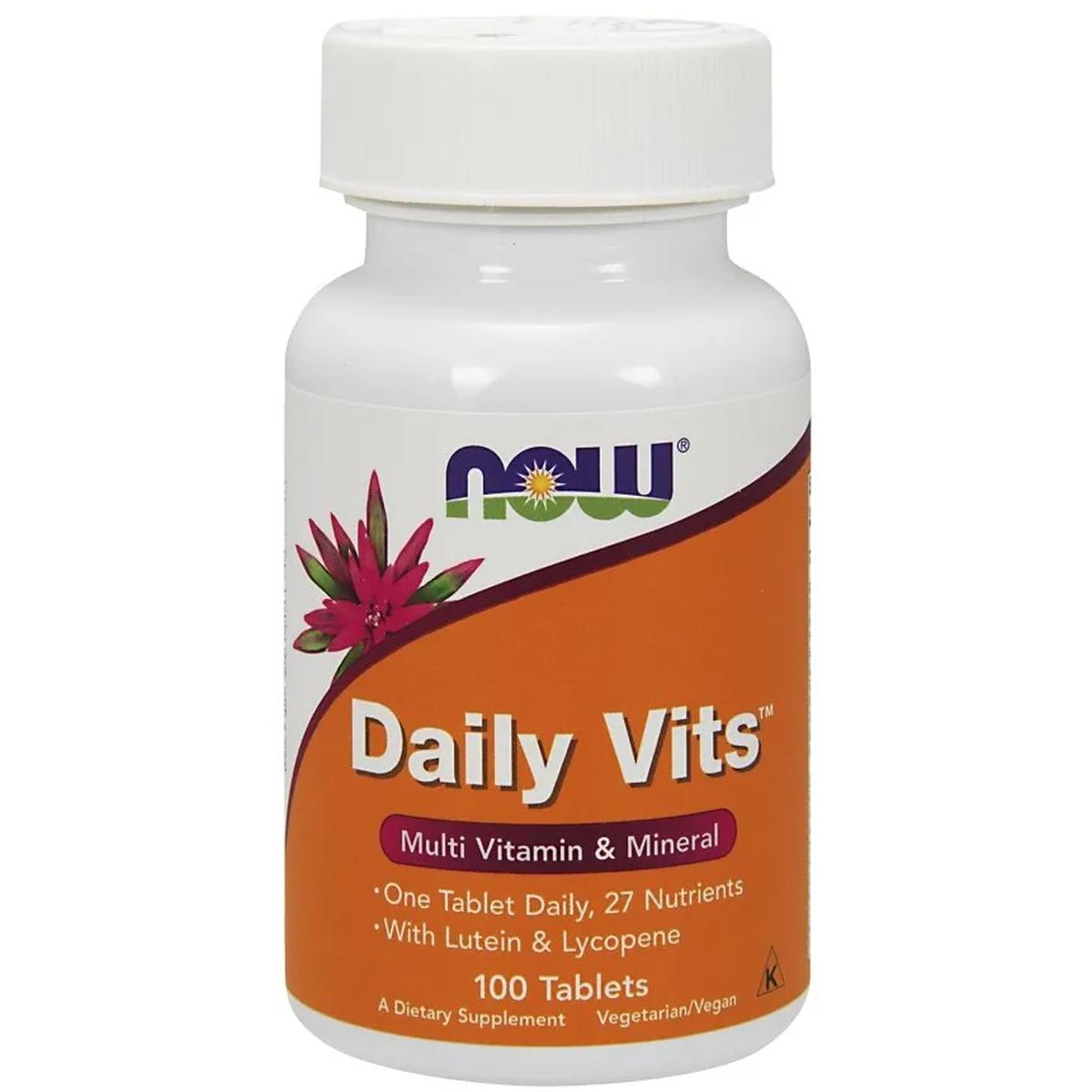 Now Foods Daily Vits suplement diety, 100 tabl./1 opak.