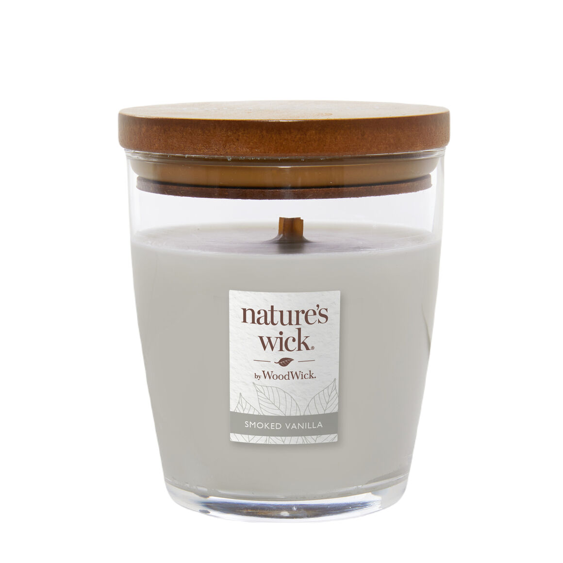 Nature's Wick By WoodWick Smoked Vanilla świeca zapachowa, 284 g