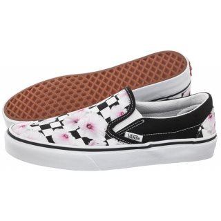 Tenisówki Vans Classic Slip-O Hibiscus Check Black VN0A5JLXBM81