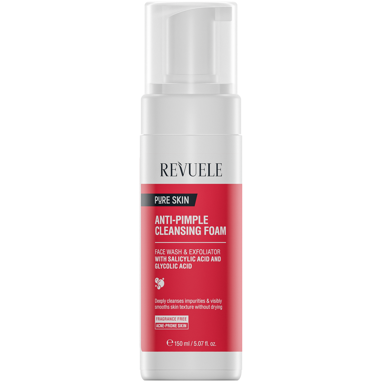 Revuele Anti-Pimple pianka oczyszczająca do twarzy, 150 ml
