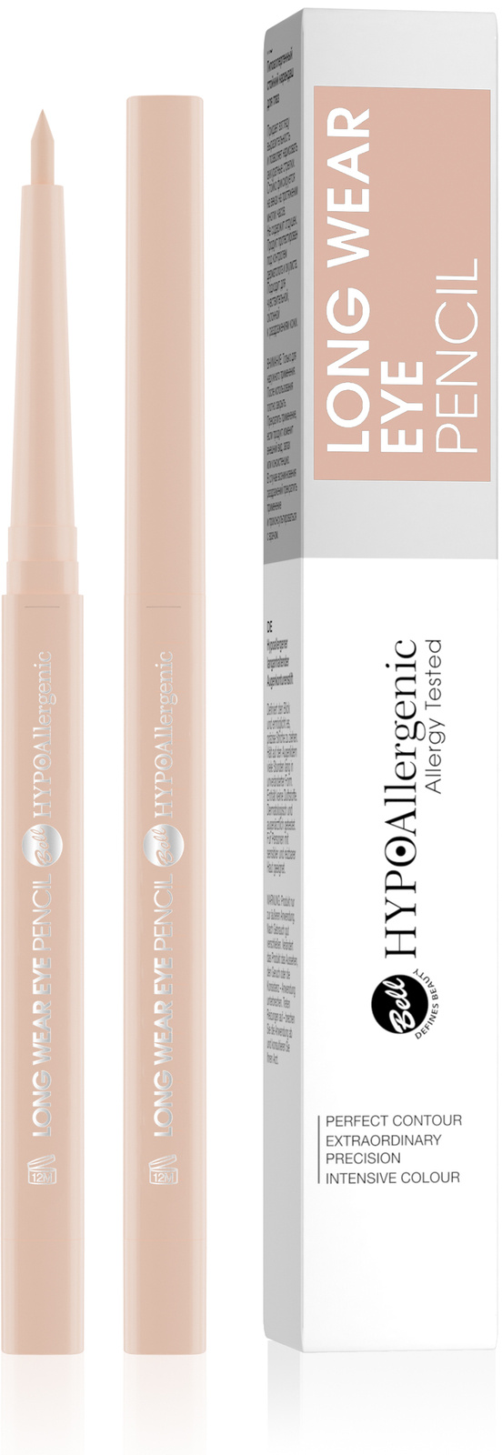 Bell HYPOAllergenic Longwear kredka do oczu 03, 3 g