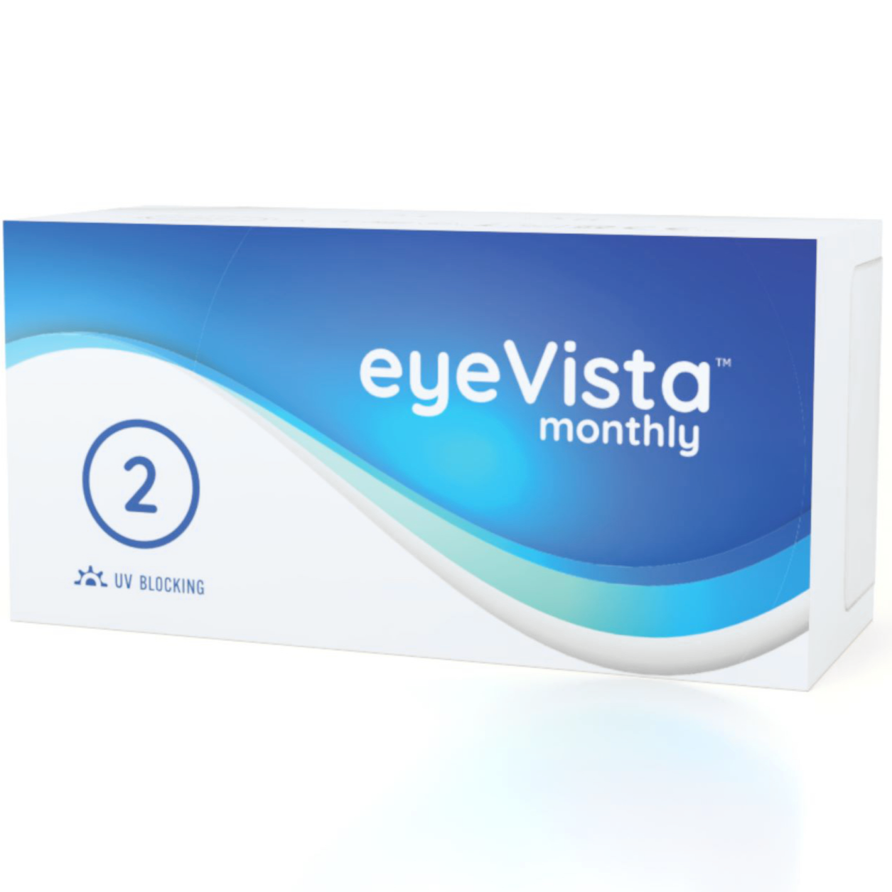 EyeVista Monthly miesięczne soczewki kontaktowe moc -5.00, 2 szt./1 opak.