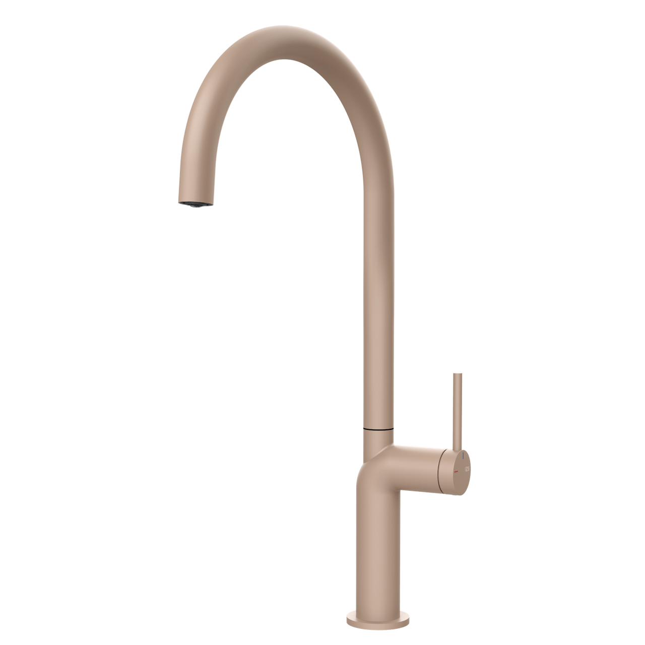 Gessi - Bateria kuchenna Stelo obrotowa wylewka 60301 Pudrowy róż matowy