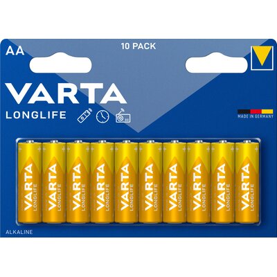 Baterie AA LR6 VARTA Longlife (10 szt.)