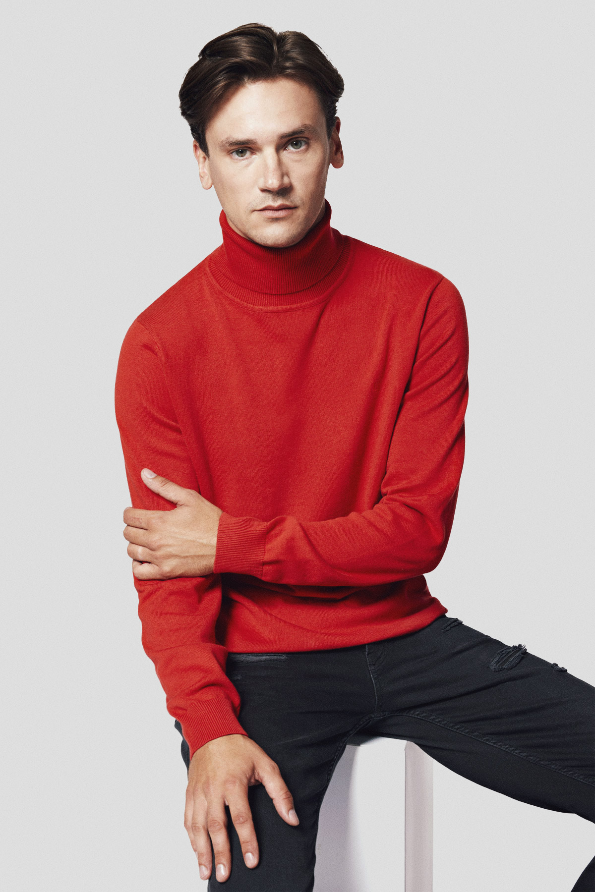 Lancerto Golf Czerwony z Bawełną Slink