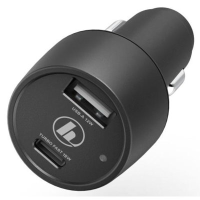 Ładowarka samochodowa HAMA USB-C 30W Czarny