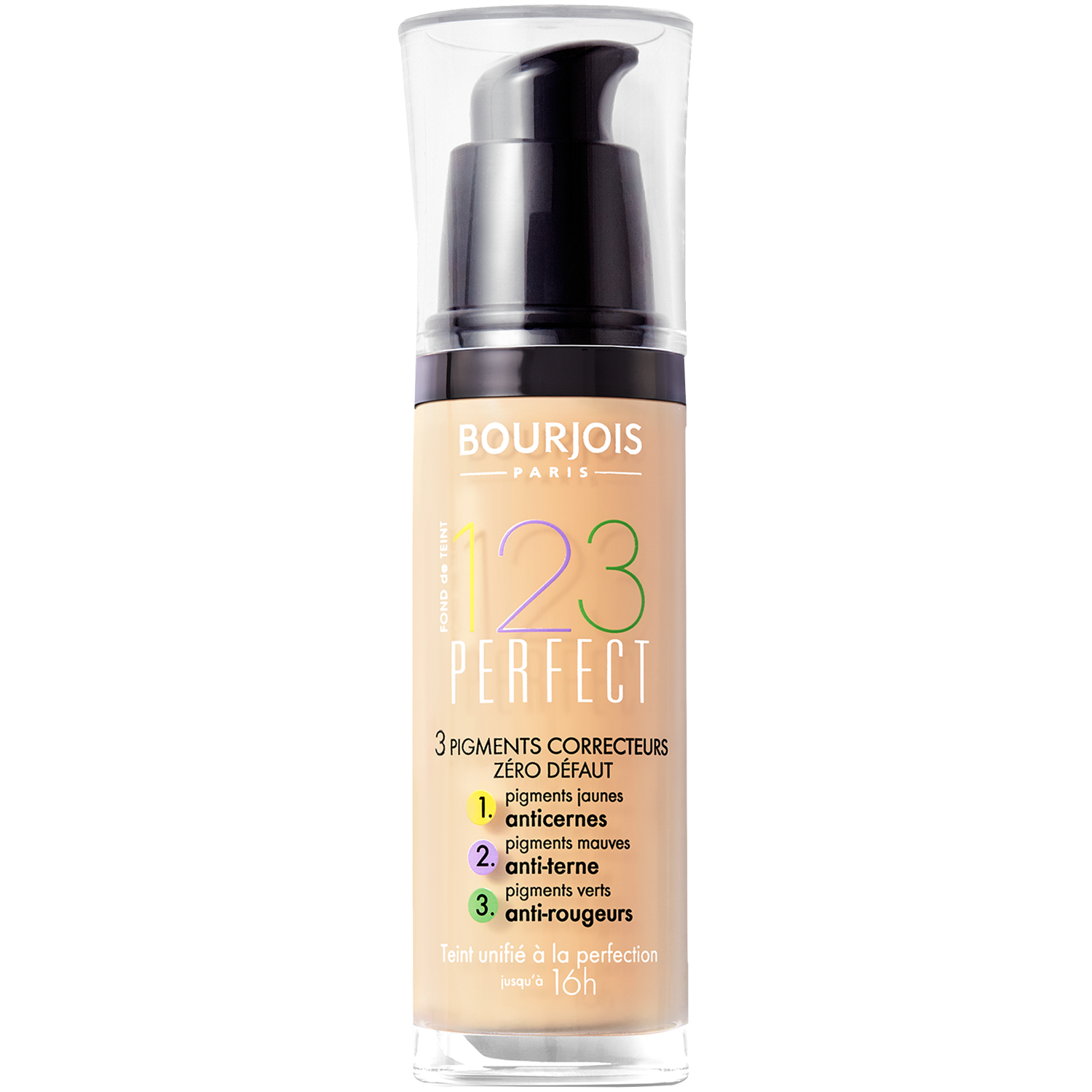 Bourjois 123 Perfect długotrwały podkład kryjący SPF10 vanilla 52, 30 ml