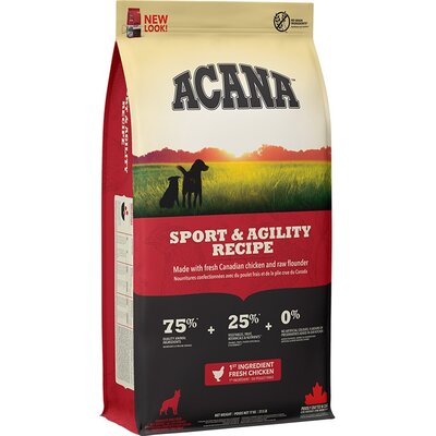 Karma dla psa ACANA Sport & Agility Drób z jajkami i rybą 17 kg