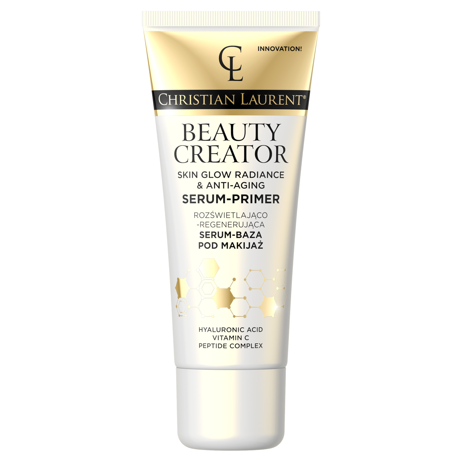 Christian Laurent Beauty Creator rozświetlająco-regenerujące serum-baza pod makijaż, 30 ml