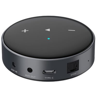 Streamer muzyczny/Odtwarzacz sieciowy WIIM MINI Czarny, Wi-Fi, Bluetooth, AirPlay, Aplikacja WiiM Home, PCM 24-bit/192kHz
