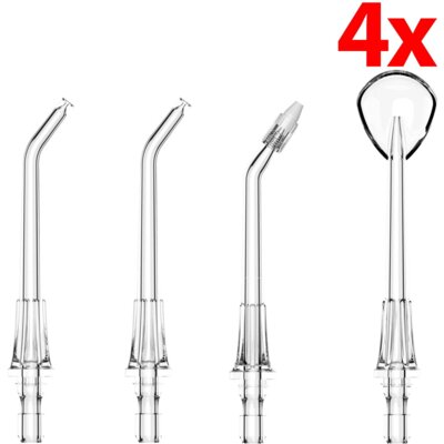 Oryginalna końcówka do irygatora ORO-MED X-Dent/Dental (4 szt.) (Pielęgnacja kieszonek międzyzębowych)
