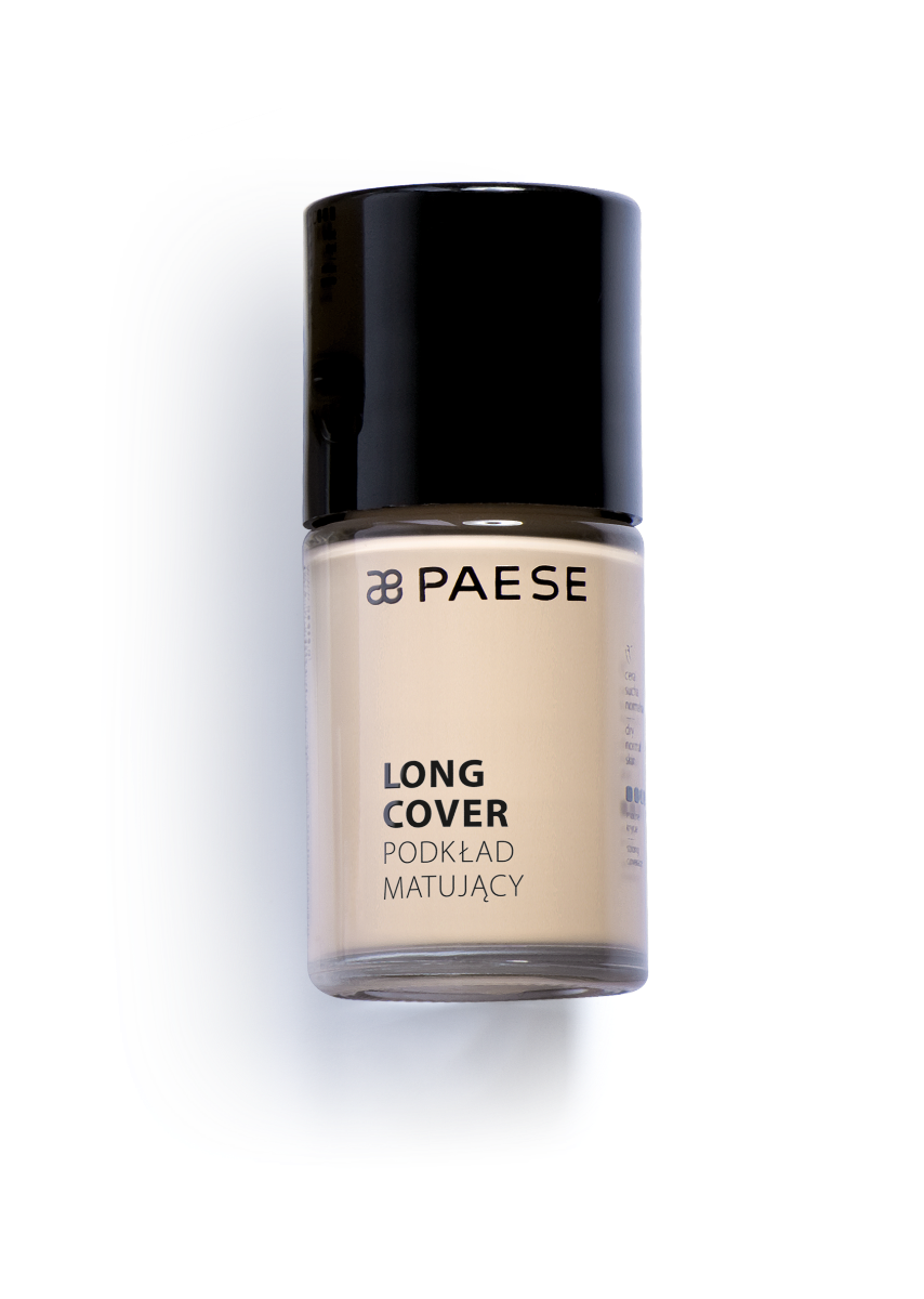 Paese Long Cover podkład matujący 02M jasny beż, 30 ml