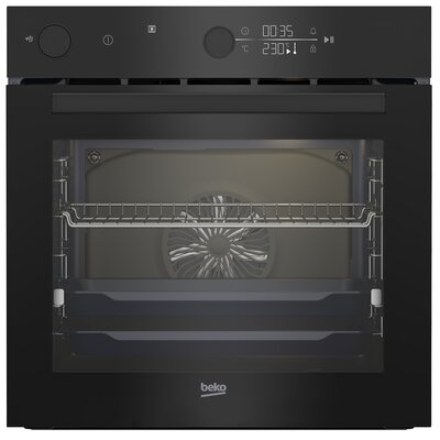 Piekarnik Elektryczny Parowy BEKO bPRO500 BBIS17400BMSE Aeroperfect SteamAid Zdalne Sterowanie Czarny A+