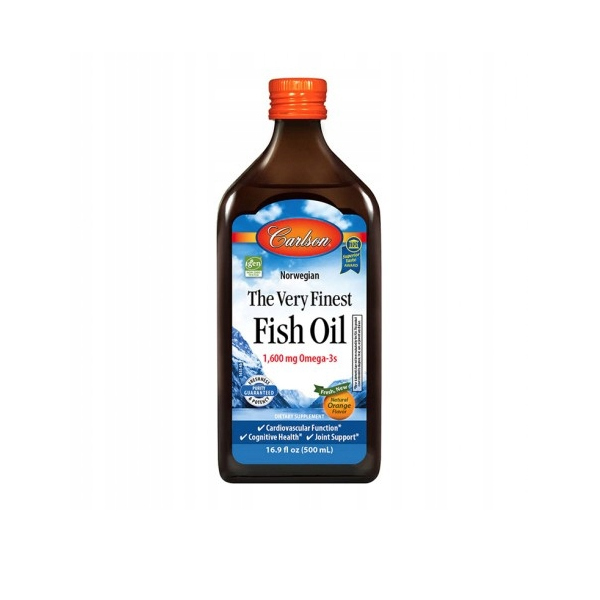 Carlson Labs The Very Finest Fish Oil suplement diety, 500 ml