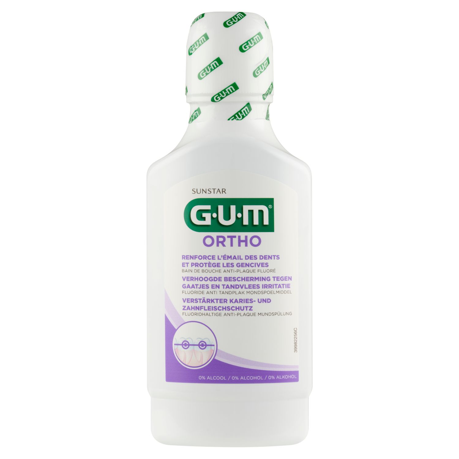 Gum Ortho płyn do płukania ust, 300 ml