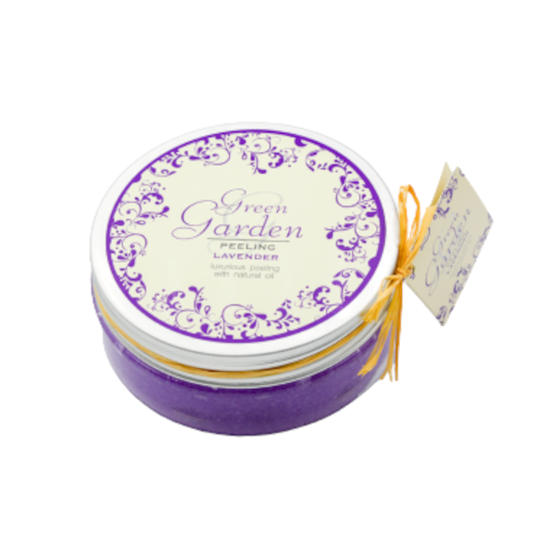 Green Garden naturalny peeling do ciała odżywczy Lavender, 250 ml