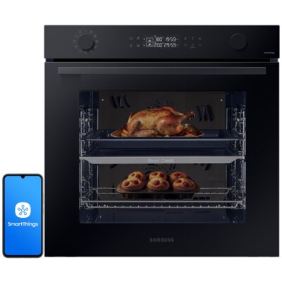 Piekarnik SAMSUNG NV7B44257AK U2 Dual Cook Elektryczny Czarny A+