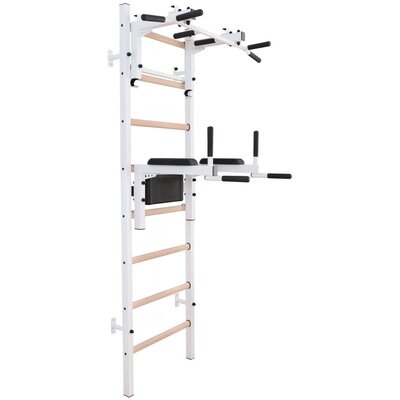 Drabinka gimnastyczna BENCHK 232W + Drążek / Poręcz