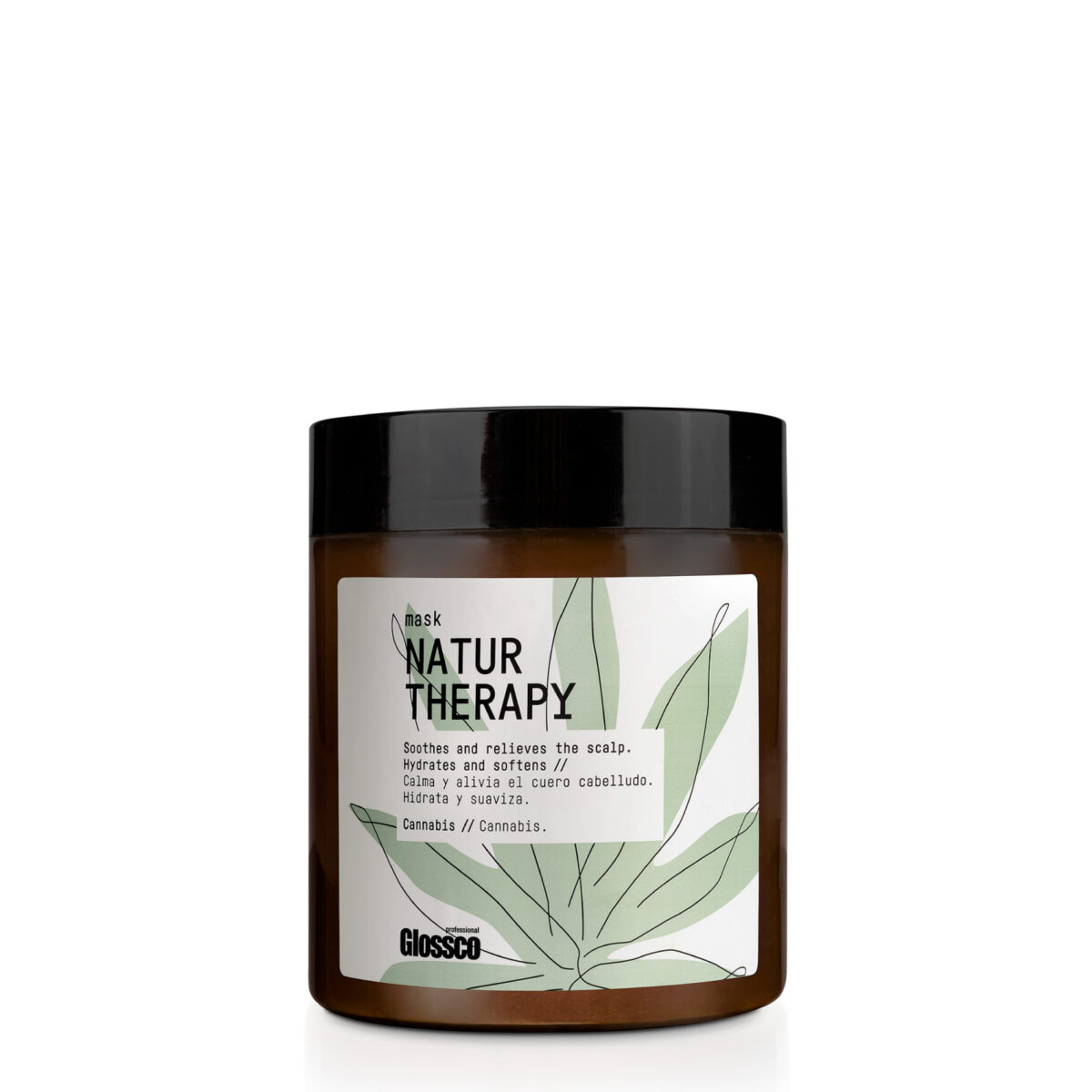 Glossco Professional Natur Therapy Cannabis vegańska maska kojąca, 500 ml